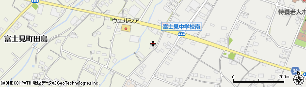 群馬県前橋市富士見町田島50周辺の地図