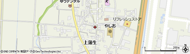 栃木県河内郡上三川町上蒲生2087周辺の地図