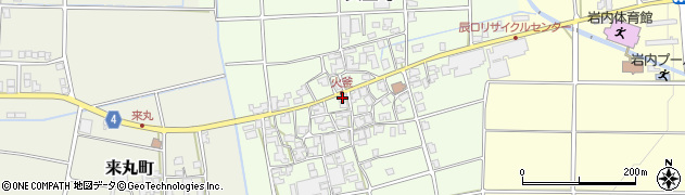 石川県能美市火釜町213周辺の地図