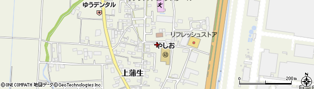 栃木県河内郡上三川町上蒲生2108周辺の地図