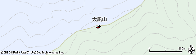大凪山周辺の地図