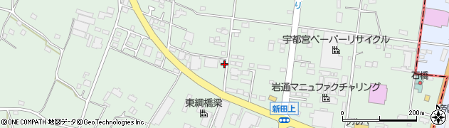 栃木県下野市下古山3257周辺の地図