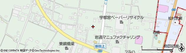 栃木県下野市下古山3261周辺の地図