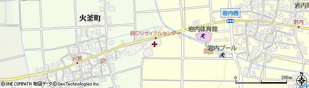 石川県能美市岩内町（カ）周辺の地図