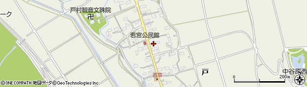 茨城県那珂市戸3004周辺の地図