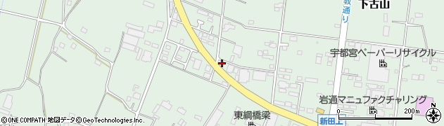 栃木県下野市下古山3250周辺の地図