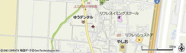 栃木県河内郡上三川町上蒲生2093周辺の地図
