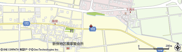 石川県能美市新保町（ト）周辺の地図