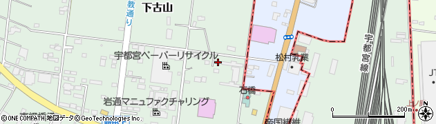 栃木県下野市下古山3323周辺の地図