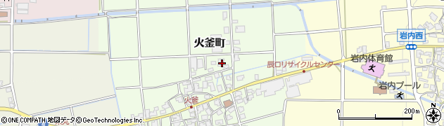 石川県能美市火釜町317周辺の地図