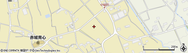 群馬県前橋市市之関町周辺の地図