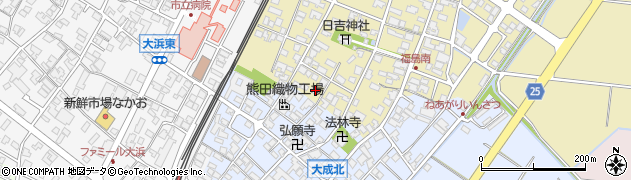 石川県能美市福島町（レ）周辺の地図