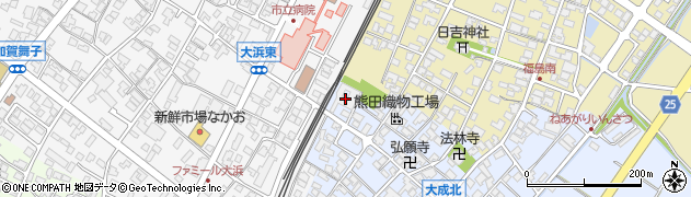 石川県能美市大成町タ周辺の地図