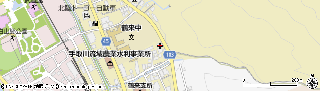 石川県白山市鶴来本町４丁目リ99周辺の地図