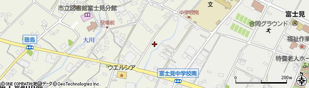 群馬県前橋市富士見町田島5周辺の地図