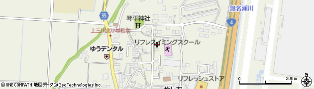 栃木県河内郡上三川町上蒲生2012周辺の地図