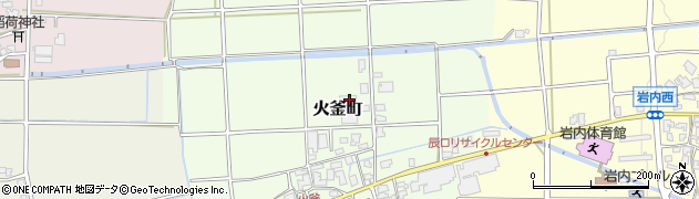 石川県能美市火釜町898周辺の地図