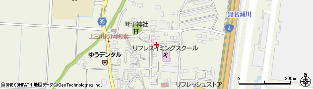 栃木県河内郡上三川町上蒲生2010周辺の地図