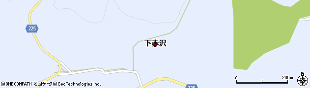 茨城県城里町（東茨城郡）下赤沢周辺の地図