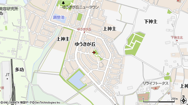 〒329-0528 栃木県河内郡上三川町ゆうきが丘の地図
