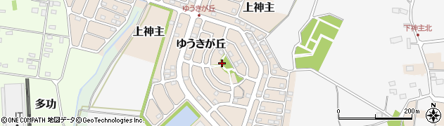 栃木県河内郡上三川町ゆうきが丘周辺の地図
