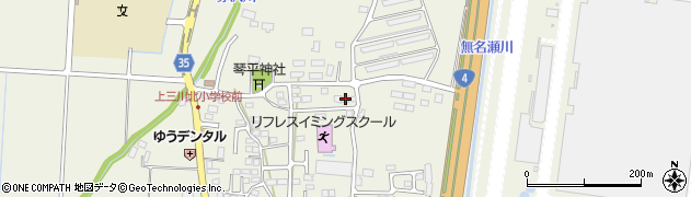 栃木県河内郡上三川町上蒲生2009周辺の地図