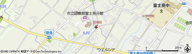 群馬県前橋市富士見町田島34周辺の地図