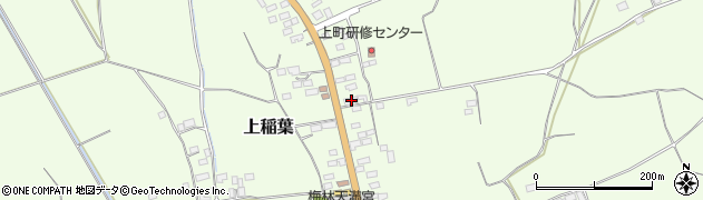 栃木県下都賀郡壬生町上稲葉190周辺の地図