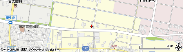 石川県能美市新保町カ周辺の地図