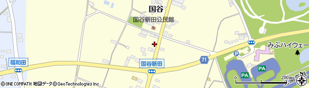 栃木県下都賀郡壬生町国谷2012周辺の地図