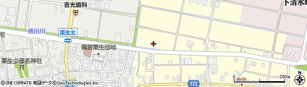 石川県能美市新保町（ワ）周辺の地図
