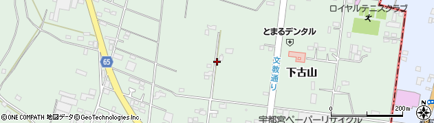 栃木県下野市下古山3273周辺の地図