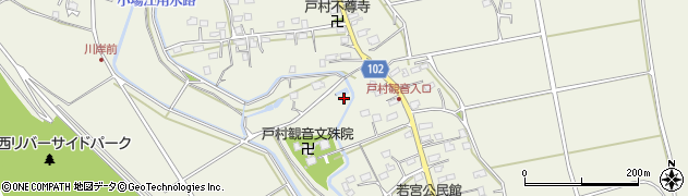 茨城県那珂市戸7181周辺の地図