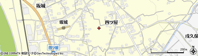 長野県坂城町（埴科郡）四ツ屋周辺の地図