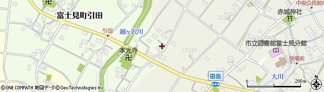 群馬県前橋市富士見町引田1周辺の地図