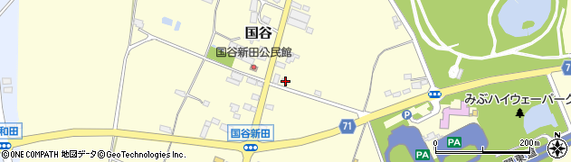 栃木県下都賀郡壬生町国谷1963周辺の地図