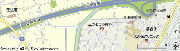栃木県下都賀郡壬生町落合3丁目7-34周辺の地図