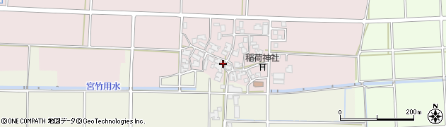 石川県能美市山田町周辺の地図