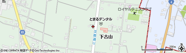 栃木県下野市下古山3274周辺の地図