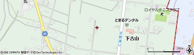 栃木県下野市下古山3272周辺の地図