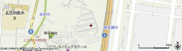 栃木県河内郡上三川町上蒲生1995周辺の地図