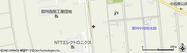 茨城県那珂市戸5296周辺の地図