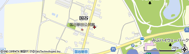 栃木県下都賀郡壬生町国谷2050周辺の地図