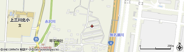栃木県河内郡上三川町上蒲生1992周辺の地図