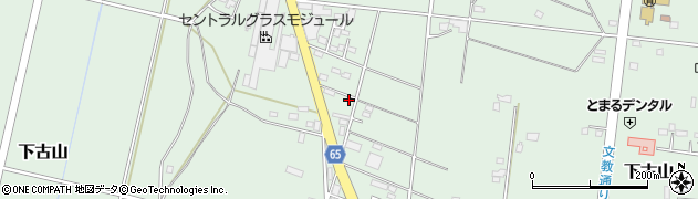 栃木県下野市下古山3196周辺の地図