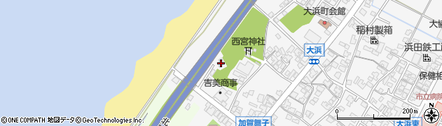 石川県能美市大浜町ム80周辺の地図