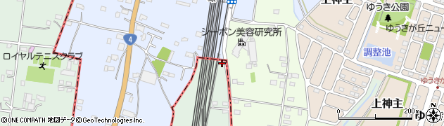 栃木県下野市下古山2448-3周辺の地図