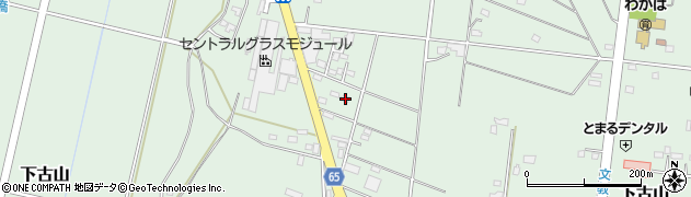 栃木県下野市下古山3191周辺の地図