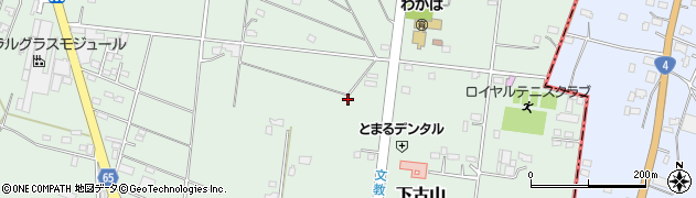 栃木県下野市下古山3294周辺の地図