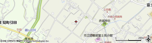 群馬県前橋市富士見町田島519周辺の地図